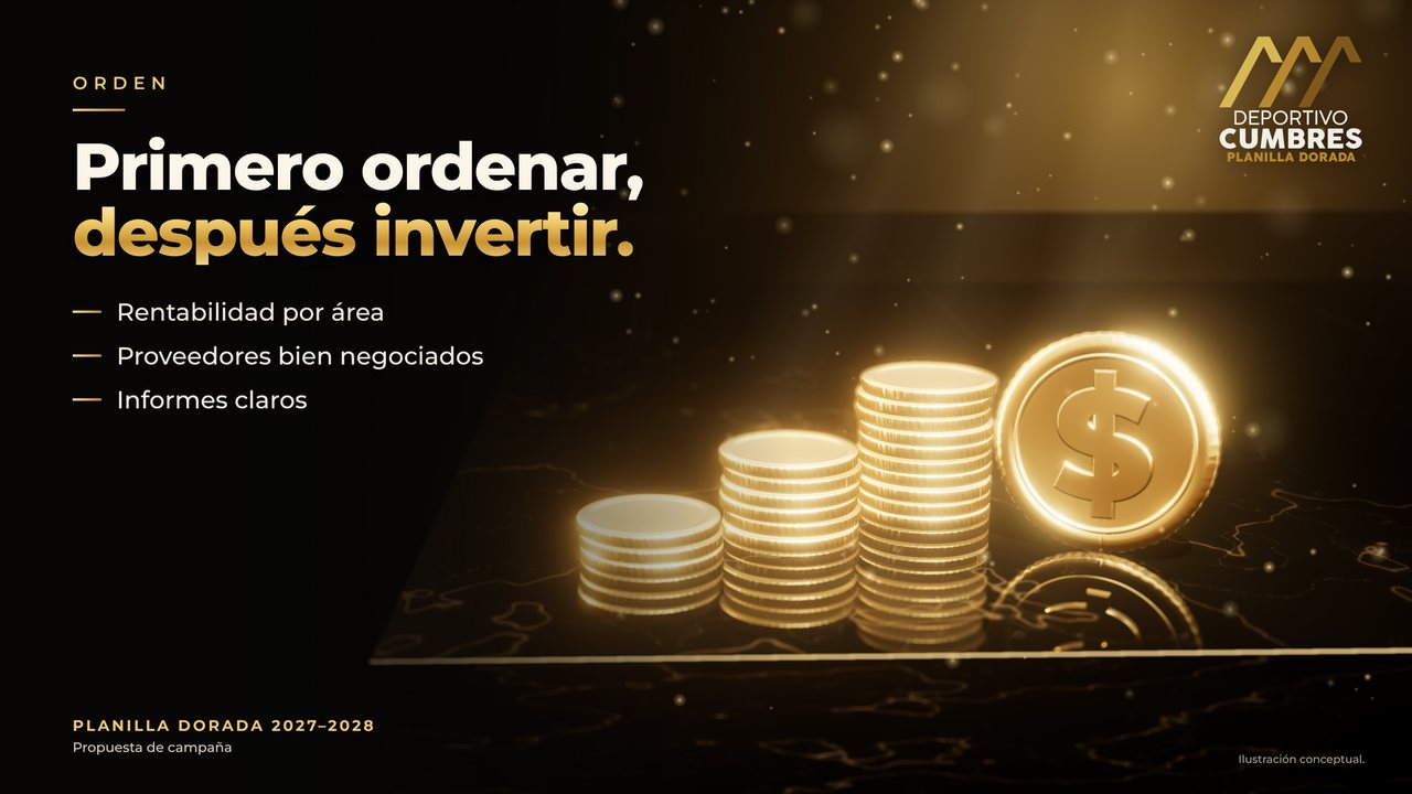 Pilas de monedas de oro que crecen y una moneda con el signo de pesos, sobre mármol negro.
